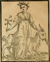 An illustration from Della nouissima Iconologia di Cesare Ripa Perugino Caualier de SS. Mauritio & Lazzaro : parte prima [-terza] : nella quale si descriuono diuerse imagini di virtu, vitij, affetti, passioni humane, arti, discipline, humori, elementi, corpi celesti, prouincie d'Italia, fiumi tutte parte del mondo, & altre infinite materie : opera utile ad oratori, predicatori, poeti, pittori, scultori, disegnatori, & ad'ogni studioso : per inuentar concetti, emblemi, ed'imprese, per diuisare qual si voglia apparato nutiale, funerale, trionsale : per rappresentar poemi drammatici, e per figurare co' suoi proprij simboli ciò che può cadere in pensiero humano : ampliata in quest' ultima editione non solo dallostesso auttore di trecento e cinquantadue imagini con molti discorsi pieni di varia eruditione & con molti indici copiosi (1625)