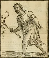 An illustration from Della nouissima Iconologia di Cesare Ripa Perugino Caualier de SS. Mauritio & Lazzaro : parte prima [-terza] : nella quale si descriuono diuerse imagini di virtu, vitij, affetti, passioni humane, arti, discipline, humori, elementi, corpi celesti, prouincie d'Italia, fiumi tutte parte del mondo, & altre infinite materie : opera utile ad oratori, predicatori, poeti, pittori, scultori, disegnatori, & ad'ogni studioso : per inuentar concetti, emblemi, ed'imprese, per diuisare qual si voglia apparato nutiale, funerale, trionsale : per rappresentar poemi drammatici, e per figurare co' suoi proprij simboli ciò che può cadere in pensiero humano : ampliata in quest' ultima editione non solo dallostesso auttore di trecento e cinquantadue imagini con molti discorsi pieni di varia eruditione & con molti indici copiosi (1625)