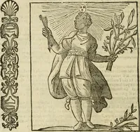 An illustration from Della nouissima Iconologia di Cesare Ripa Perugino Caualier de SS. Mauritio & Lazzaro : parte prima [-terza] : nella quale si descriuono diuerse imagini di virtu, vitij, affetti, passioni humane, arti, discipline, humori, elementi, corpi celesti, prouincie d'Italia, fiumi tutte parte del mondo, & altre infinite materie : opera utile ad oratori, predicatori, poeti, pittori, scultori, disegnatori, & ad'ogni studioso : per inuentar concetti, emblemi, ed'imprese, per diuisare qual si voglia apparato nutiale, funerale, trionsale : per rappresentar poemi drammatici, e per figurare co' suoi proprij simboli ciò che può cadere in pensiero humano : ampliata in quest' ultima editione non solo dallostesso auttore di trecento e cinquantadue imagini con molti discorsi pieni di varia eruditione & con molti indici copiosi (1625)
