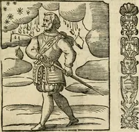 An illustration from Della nouissima Iconologia di Cesare Ripa Perugino Caualier de SS. Mauritio & Lazzaro : parte prima [-terza] : nella quale si descriuono diuerse imagini di virtu, vitij, affetti, passioni humane, arti, discipline, humori, elementi, corpi celesti, prouincie d'Italia, fiumi tutte parte del mondo, & altre infinite materie : opera utile ad oratori, predicatori, poeti, pittori, scultori, disegnatori, & ad'ogni studioso : per inuentar concetti, emblemi, ed'imprese, per diuisare qual si voglia apparato nutiale, funerale, trionsale : per rappresentar poemi drammatici, e per figurare co' suoi proprij simboli ciò che può cadere in pensiero humano : ampliata in quest' ultima editione non solo dallostesso auttore di trecento e cinquantadue imagini con molti discorsi pieni di varia eruditione & con molti indici copiosi (1625)