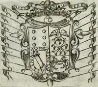 An illustration from Dell'antica Siracusa, illustrata di d. Giacomo Bonanni e Colonna, duca di Montalbano, libri due : nel primo si discorre de' luoghi della citta, nell'altro de gli huomini celebri di essa : si spiegano diverse notitie all' antichita pertinenti (1624)