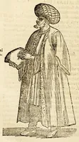 An illustration from Della officina istorica / Nella quale si spiegano essempi notabilissimi, antichi, & moderni, à virtù, & à diffetto pertinenti. Dà quali può ageuolmente il professore di lettere, e d'armi, lo studioso d'istoria, di poesia, di costumi, e di cose varie, il curioso ancora può trarre vtilità per corregere non pur i mancamenti altrui, ma i proprij, e d'incaminarsi nella strada delle virtù. Con vna aggiunta non più stampata di accidenti seguiti, & per hauere alcuni finto temerariamente la persona altrui, e d'altri casi successi in diuersi tempi (1622)