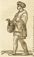 An illustration from Della officina istorica / Nella quale si spiegano essempi notabilissimi, antichi, & moderni, à virtù, & à diffetto pertinenti. Dà quali può ageuolmente il professore di lettere, e d'armi, lo studioso d'istoria, di poesia, di costumi, e di cose varie, il curioso ancora può trarre vtilità per corregere non pur i mancamenti altrui, ma i proprij, e d'incaminarsi nella strada delle virtù. Con vna aggiunta non più stampata di accidenti seguiti, & per hauere alcuni finto temerariamente la persona altrui, e d'altri casi successi in diuersi tempi (1622)