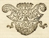 An illustration from Della officina istorica / Nella quale si spiegano essempi notabilissimi, antichi, & moderni, à virtù, & à diffetto pertinenti. Dà quali può ageuolmente il professore di lettere, e d'armi, lo studioso d'istoria, di poesia, di costumi, e di cose varie, il curioso ancora può trarre vtilità per corregere non pur i mancamenti altrui, ma i proprij, e d'incaminarsi nella strada delle virtù. Con vna aggiunta non più stampata di accidenti seguiti, & per hauere alcuni finto temerariamente la persona altrui, e d'altri casi successi in diuersi tempi (1622)