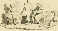 An illustration from Trattato della pittura di Lionardo da Vinci : ridotta alla sua vera lezione sopra una copia a penna di mano (1792)