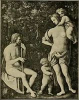 An illustration from Della pittura italiana : studii storico critici : le Gallerie Borghese e Doria Pamphili in Roma (1897)