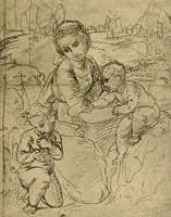 An illustration from Della pittura italiana : studii storico critici : le Gallerie Borghese e Doria Pamphili in Roma (1897)