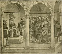 An illustration from Della pittura italiana : studii storico critici : le Gallerie Borghese e Doria Pamphili in Roma (1897)