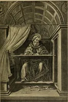 An illustration from Della pittura italiana : studii storico critici : le Gallerie Borghese e Doria Pamphili in Roma (1897)
