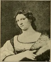 An illustration from Della pittura italiana : studii storico critici : le Gallerie Borghese e Doria Pamphili in Roma (1897)
