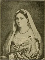 An illustration from Della pittura italiana : studii storico critici : le Gallerie Borghese e Doria Pamphili in Roma (1897)