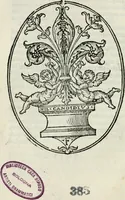 An illustration from Descrizione dell'apparato della comedia et intermedii d'essa : recitata in Firenze il giorno di S. Stefano l'anno 1565 nella gran sala del palazzo di Sua Ecc. illust. nelle reali nozze dell'illustriss. & eccell. s. il s. don Francesco Medici, principe di Fiorenza & di Siena, & della regina Giouanna d'Austria, sua consorte (1566)