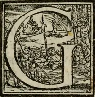 An illustration from Della ragione di stato, libri dieci. Con tre libri delle cause della grandezza delle città. Del Sig. Giovanni Botero Benese. Di nuouo in questa impressione, mutati alcuni luoghi dall' istesso autore, & accresciuti di diuersi discorsi .. (1598)