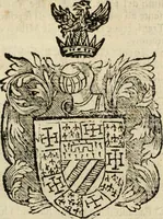 An illustration from Dell'armi, overo insegne dei nobili, ove sono i discorsi d'alcune famiglie, così spente, come vive del regno di Napoli : 4. et ultima impressione nella quale si suppliscono quelle famiglie che poste nella prima, erano dall'istesso autore state levate nella seconda (1701)