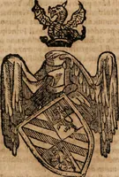 An illustration from Dell'armi, overo insegne dei nobili, ove sono i discorsi d'alcune famiglie, così spente, come vive del regno di Napoli : 4. et ultima impressione nella quale si suppliscono quelle famiglie che poste nella prima, erano dall'istesso autore state levate nella seconda (1701)