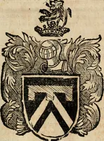 An illustration from Dell'armi, overo insegne dei nobili, ove sono i discorsi d'alcune famiglie, così spente, come vive del regno di Napoli : 4. et ultima impressione nella quale si suppliscono quelle famiglie che poste nella prima, erano dall'istesso autore state levate nella seconda (1701)