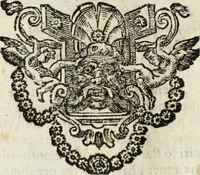 An illustration from Dell'armi, overo insegne dei nobili, ove sono i discorsi d'alcune famiglie, così spente, come vive del regno di Napoli : 4. et ultima impressione nella quale si suppliscono quelle famiglie che poste nella prima, erano dall'istesso autore state levate nella seconda (1701)