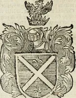 An illustration from Dell'armi, overo insegne dei nobili, ove sono i discorsi d'alcune famiglie, così spente, come vive del regno di Napoli : 4. et ultima impressione nella quale si suppliscono quelle famiglie che poste nella prima, erano dall'istesso autore state levate nella seconda (1701)