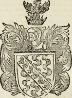An illustration from Dell'armi, overo insegne dei nobili, ove sono i discorsi d'alcune famiglie, così spente, come vive del regno di Napoli : 4. et ultima impressione nella quale si suppliscono quelle famiglie che poste nella prima, erano dall'istesso autore state levate nella seconda (1701)
