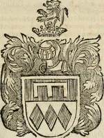 An illustration from Dell'armi, overo insegne dei nobili, ove sono i discorsi d'alcune famiglie, così spente, come vive del regno di Napoli : 4. et ultima impressione nella quale si suppliscono quelle famiglie che poste nella prima, erano dall'istesso autore state levate nella seconda (1701)