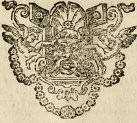 An illustration from Dell'armi, overo insegne dei nobili, ove sono i discorsi d'alcune famiglie, così spente, come vive del regno di Napoli : 4. et ultima impressione nella quale si suppliscono quelle famiglie che poste nella prima, erano dall'istesso autore state levate nella seconda (1701)