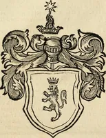 An illustration from Dell'armi, overo insegne dei nobili, ove sono i discorsi d'alcune famiglie, così spente, come vive del regno di Napoli : 4. et ultima impressione nella quale si suppliscono quelle famiglie che poste nella prima, erano dall'istesso autore state levate nella seconda (1701)