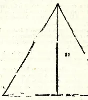 An illustration from Dell' arte del misurare (1682)