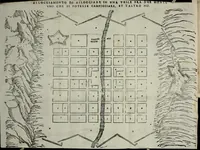 Picture 14 of 26 from Dell'arte militare libri cinque : ne' quali si tratta il modo di fortificare, offendere, et diffendere vna fortezza: et l'ordine come si debano fare gli alloggiamenti campali, & formare le battaglie, et nell'vltimo l'essamine de bombardieri, & di far fuochi arteficiati (1608), leaf 172