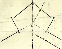 An illustration from Dell'arte militare libri cinqve : ne' qvali si tratta il modo di fortificare, offeendere [sic], et diffendere vna fortezza : et l'ordine come si debbano fare gli alloggiamenti campali & formare le battaglie : et nell'vltimo l'essamine de' bombardieri, & di far fuochi arteficiati (1584)