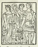 An illustration from Della spedizione degli argonauti in Colco, libri quattro. In cui varj punti si dilucidano intorno alla navigazione, all'astronomia, alla cronologia, e alla geografia degli antichi (1745)