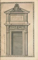 An illustration from Della trasportatione dell'obelisco vaticano : et delle fabriche di Nostro Signore papa Sisto V (1590)