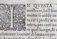 Picture 47 of 55 from Della vera pratica & scienza d'armi libri due : nel primo de quali si tratta li fondamenti della spada sola, le raggioni di spada e pugnale, & di spada e cappa : nel secondo, si dà regole per ferire il nemico subito posto mano alla spada, altre di cosi subita rissolutione con spada e pugnale, & altre ancora per ferire senza fermarsi con spada e pugnale : il tutto in questa seconda editione non solo descritto ma rappresentato alla vista da cento e nouantacinque figure di rame diligentissimamente intagliate (1624), leaf 237