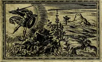 An illustration from Delle allusioni, imprese, et emblemi del Sig. Principio Fabricii da Teramo sopra la vita, opere, et attioni di Gregorio XIII Pontefice Massimo libri VI .. (1588)