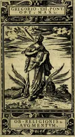 Picture 68 of 263 from Delle allusioni, imprese, et emblemi del Sig. Principio Fabricii da Teramo sopra la vita, opere, et attioni di Gregorio XIII Pontefice Massimo libri VI .. (1588), leaf 110