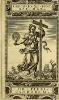 Picture 89 of 263 from Delle allusioni, imprese, et emblemi del Sig. Principio Fabricii da Teramo sopra la vita, opere, et attioni di Gregorio XIII Pontefice Massimo libri VI .. (1588), leaf 136