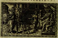 An illustration from Delle allusioni, imprese, et emblemi del Sig. Principio Fabricii da Teramo sopra la vita, opere, et attioni di Gregorio XIII Pontefice Massimo libri VI .. (1588)