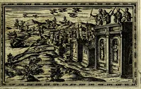 An illustration from Delle allusioni, imprese, et emblemi del Sig. Principio Fabricii da Teramo sopra la vita, opere, et attioni di Gregorio XIII Pontefice Massimo libri VI .. (1588)
