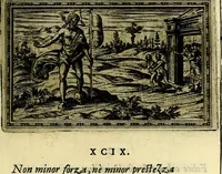 Picture 112 of 263 from Delle allusioni, imprese, et emblemi del Sig. Principio Fabricii da Teramo sopra la vita, opere, et attioni di Gregorio XIII Pontefice Massimo libri VI .. (1588), leaf 166