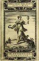 Picture 144 of 263 from Delle allusioni, imprese, et emblemi del Sig. Principio Fabricii da Teramo sopra la vita, opere, et attioni di Gregorio XIII Pontefice Massimo libri VI .. (1588), leaf 208