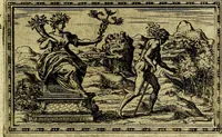 An illustration from Delle allusioni, imprese, et emblemi del Sig. Principio Fabricii da Teramo sopra la vita, opere, et attioni di Gregorio XIII Pontefice Massimo libri VI .. (1588)