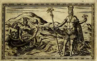 An illustration from Delle allusioni, imprese, et emblemi del Sig. Principio Fabricii da Teramo sopra la vita, opere, et attioni di Gregorio XIII Pontefice Massimo libri VI .. (1588)