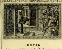 An illustration from Delle allusioni, imprese, et emblemi del Sig. Principio Fabricii da Teramo sopra la vita, opere, et attioni di Gregorio XIII Pontefice Massimo libri VI .. (1588)