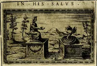 Picture 246 of 263 from Delle allusioni, imprese, et emblemi del Sig. Principio Fabricii da Teramo sopra la vita, opere, et attioni di Gregorio XIII Pontefice Massimo libri VI .. (1588), leaf 346