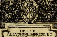 An illustration from Delle allusioni, imprese, et emblemi del Sig. Principio Fabricii da Teramo sopra la vita, opere, et attioni di Gregorio XIII Pontefice Massimo libri VI .. (1588)