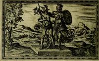 An illustration from Delle allusioni, imprese, et emblemi del Sig. Principio Fabricii da Teramo sopra la vita, opere, et attioni di Gregorio XIII Pontefice Massimo libri VI .. (1588)