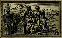 An illustration from Delle allusioni, imprese, et emblemi del Sig. Principio Fabricii da Teramo sopra la vita, opere, et attioni di Gregorio XIII Pontefice Massimo libri VI .. (1588)