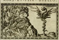 Picture 62 of 268 from Delle allvsioni, imprese, et emblemi del Sig. Principio Fabricii da Teramo sopra la vita, opere, et attioni di Gregorio XIII pontefice massimo, libri VI : nei quali sotto l'allegoria del drago, arme del detto pontefice, si descriue anco la uera forma d'un principe Christiano .. (1588), leaf 101