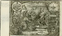 An illustration from Delle allvsioni, imprese, et emblemi del Sig. Principio Fabricii da Teramo sopra la vita, opere, et attioni di Gregorio XIII pontefice massimo, libri VI : nei quali sotto l'allegoria del drago, arme del detto pontefice, si descriue anco la uera forma d'un principe Christiano .. (1588)