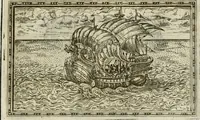 An illustration from Delle allvsioni, imprese, et emblemi del Sig. Principio Fabricii da Teramo sopra la vita, opere, et attioni di Gregorio XIII pontefice massimo, libri VI : nei quali sotto l'allegoria del drago, arme del detto pontefice, si descriue anco la uera forma d'un principe Christiano .. (1588)