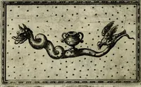An illustration from Delle allvsioni, imprese, et emblemi del Sig. Principio Fabricii da Teramo sopra la vita, opere, et attioni di Gregorio XIII pontefice massimo, libri VI : nei quali sotto l'allegoria del drago, arme del detto pontefice, si descriue anco la uera forma d'un principe Christiano .. (1588)